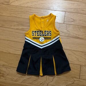 Kids Yellow and Black Dress